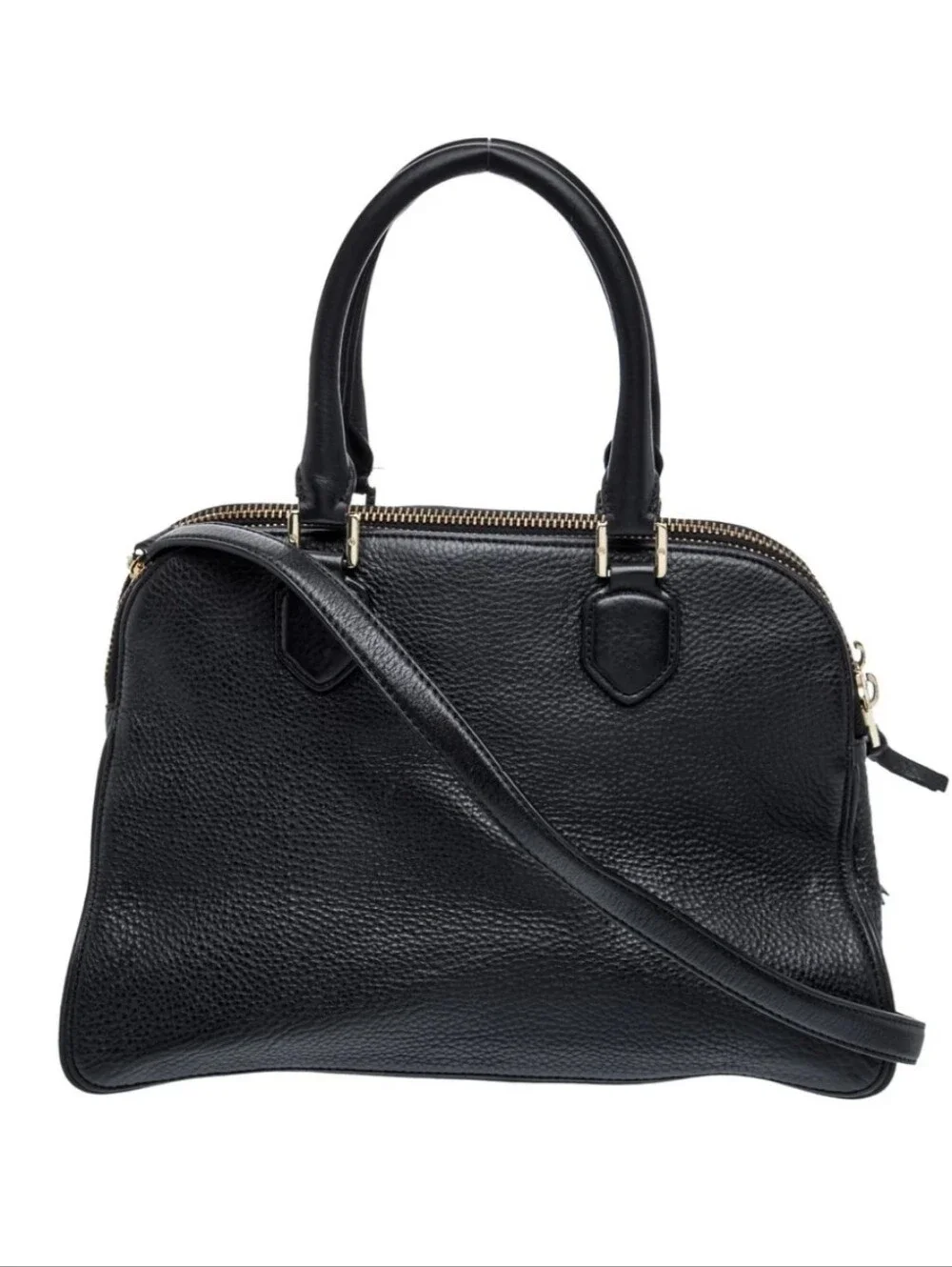 Tory Burch Authentic Leather Top Handle Bag